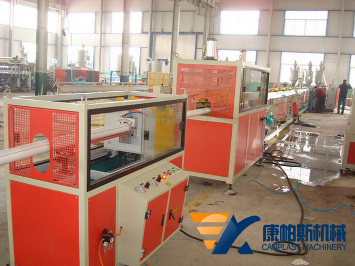 PP-R-PP-PE three-layer co-extruded pipe production line