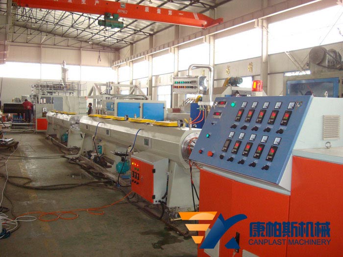 HDPE hollow wall winding pipe production line